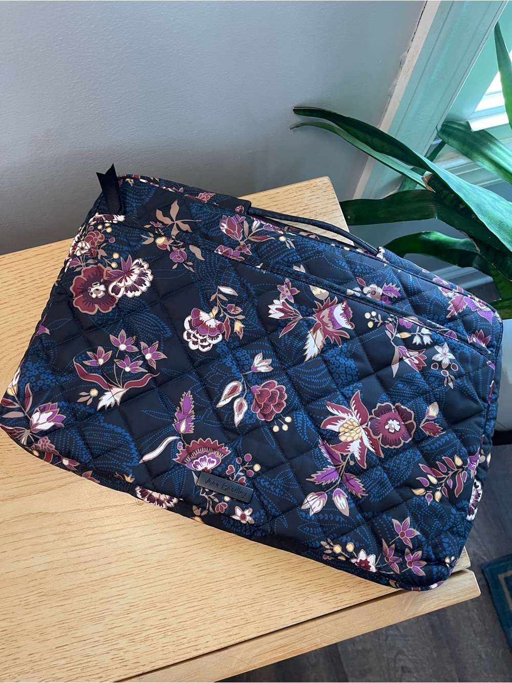Vera Bradley Quilted Performance Twill Laptop Bag